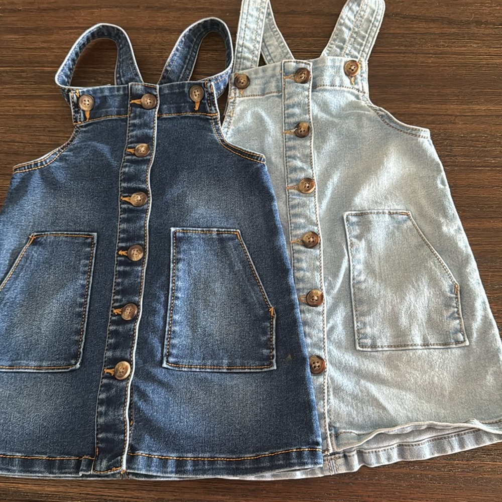 Toddler denim Dresses